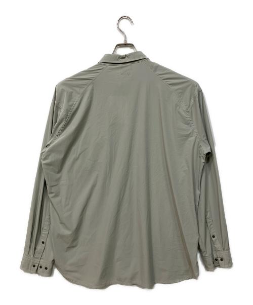 NANGA（ナンガ）NANGA (ナンガ) PLCエクスカーションシャツ ライトグレー サイズ:SIZE S 未使用品の古着・服飾アイテム