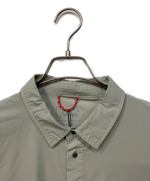 NANGA（ナンガ）NANGA (ナンガ) PLCエクスカーションシャツ ライトグレー サイズ:SIZE S 未使用品の古着・服飾アイテム