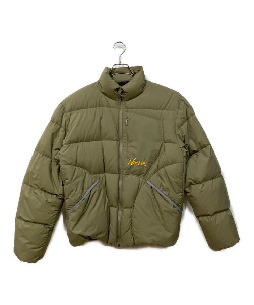 NANGA（ナンガ）NANGA (ナンガ) マゼノリッジジャケット 黄緑 サイズ:SIZE Lの古着・服飾アイテム