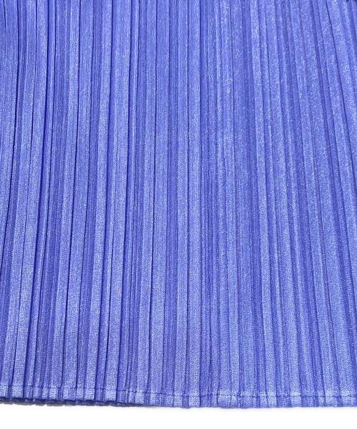 PLEATS PLEASE（プリーツプリーズ）PLEATS PLEASE (プリーツプリーズ) ハイネックノースリーブトップ ライトパープル サイズ:3の古着・服飾アイテム