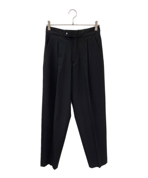 HYKE（ハイク）HYKE (ハイク) P R STRETCH TAPERED PANTS ブラック サイズ:2の古着・服飾アイテム