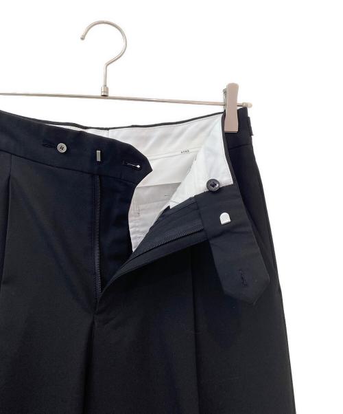HYKE（ハイク）HYKE (ハイク) P R STRETCH TAPERED PANTS ブラック サイズ:2の古着・服飾アイテム