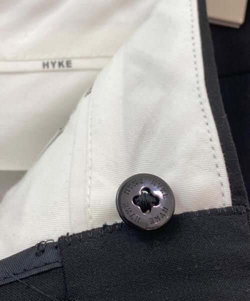 HYKE（ハイク）HYKE (ハイク) P R STRETCH TAPERED PANTS ブラック サイズ:2の古着・服飾アイテム