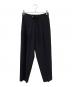 HYKE（ハイク）の古着「P R STRETCH TAPERED PANTS」｜ブラック