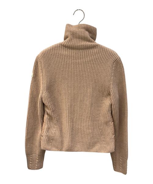 MONCLER（モンクレール）MONCLER (モンクレール) ニット切替ダウンジャケット/Cardigan tricot ベージュ サイズ:Sの古着・服飾アイテム