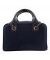 CHANEL (シャネル) ドーヴィル PM ボーリングバッグ 2WAYバッグ/Deauville PM Bowling Bag 2Way Shoulder Bag ネイビー サイズ:PM：550000円