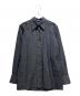 LOUIS VUITTON（ルイ ヴィトン）の古着「Monogram Jacquard Silk Shirt/モノグラムジャガード シルクシャツ/RW231W XGR FOBL12」｜ブラック