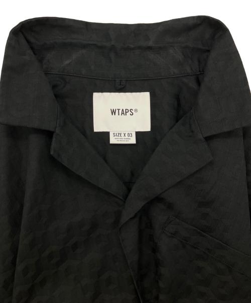 WTAPS（ダブルタップス）WTAPS (ダブルタップス) オープンカラーシャツ ブラック サイズ:03の古着・服飾アイテム