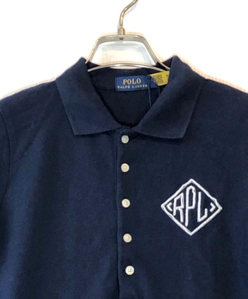 POLO RALPH LAUREN（ポロ・ラルフローレン）POLO RALPH LAUREN (ポロ・ラルフローレン) 半袖ポロシャツワンピース ネイビー サイズ:XS 未使用品の古着・服飾アイテム