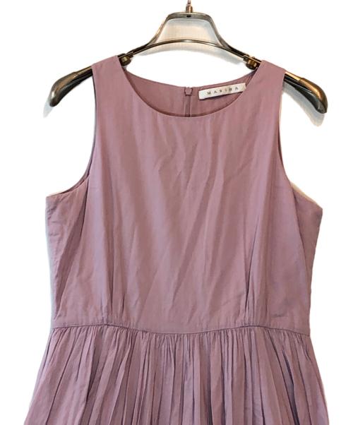 MARIHA（マリハ）MARIHA (マリハ) コットンノースリーブワンピース ピンク サイズ:38の古着・服飾アイテム