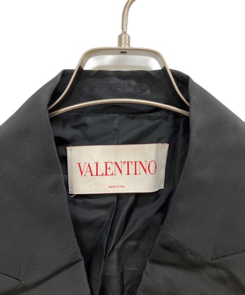 VALENTINO（ヴァレンティノ）VALENTINO (ヴァレンティノ) ダブルブレストジャケット ブラック サイズ:36の古着・服飾アイテム