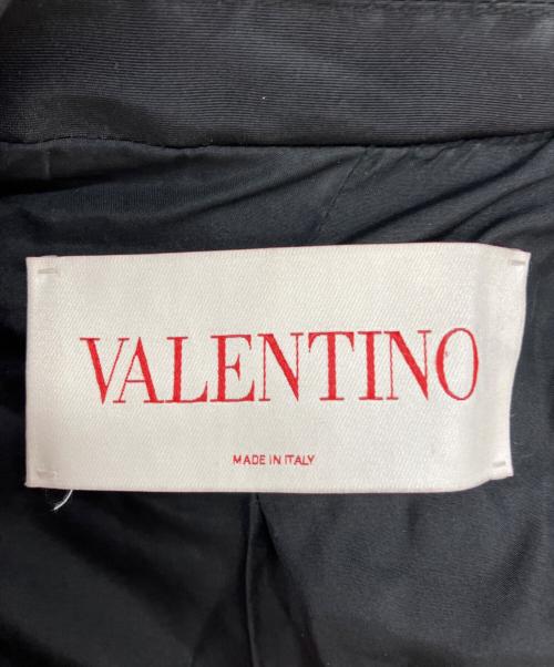 VALENTINO（ヴァレンティノ）VALENTINO (ヴァレンティノ) ダブルブレストジャケット ブラック サイズ:36の古着・服飾アイテム