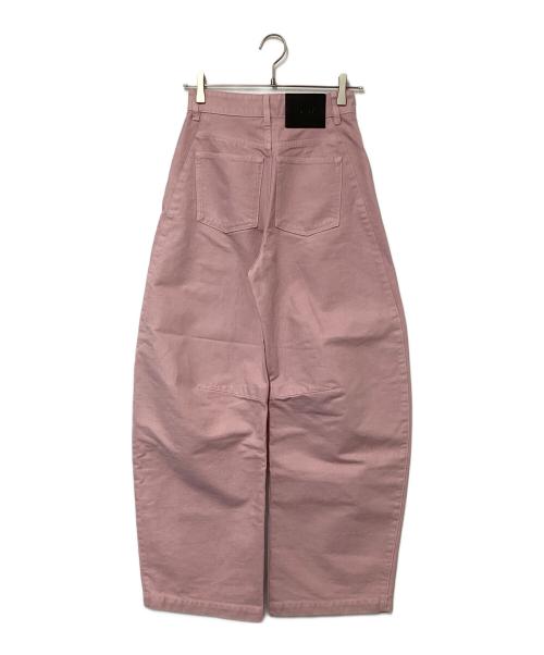 LOEWE（ロエベ）LOEWE (ロエベ) バレル コットン トラウザーズ ピンク サイズ:32の古着・服飾アイテム