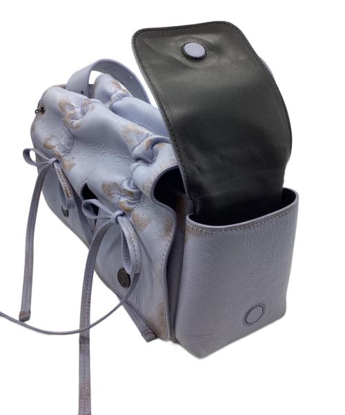 Acne studios（アクネ ストゥディオズ）Acne studios (アクネ ストゥディオズ) MULTIPOCKET BAG ラベンダーの古着・服飾アイテム