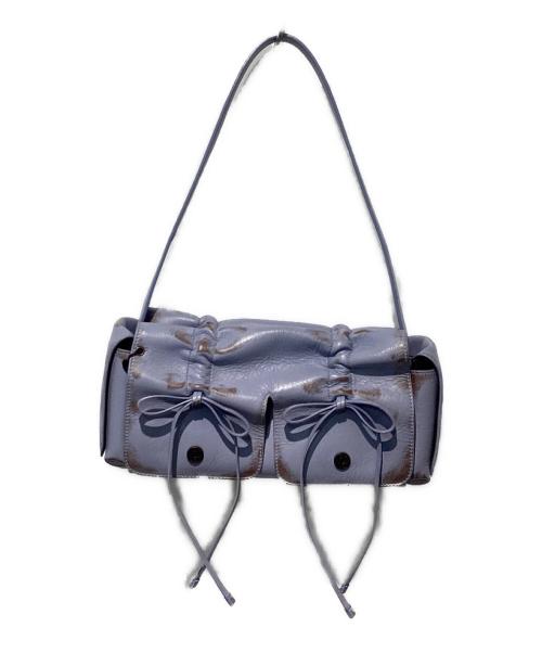 Acne studios（アクネ ストゥディオズ）Acne studios (アクネ ストゥディオズ) MULTIPOCKET BAG ラベンダーの古着・服飾アイテム