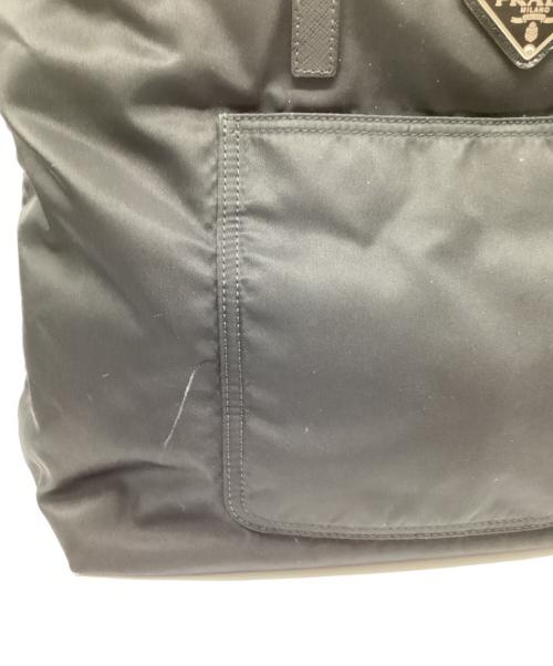 PRADA（プラダ）PRADA (プラダ) ナイロントートバッグ ブラックの古着・服飾アイテム
