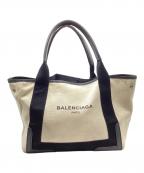 BALENCIAGAバレンシアガ）の古着「キャンバストートバッグ」｜ホワイト