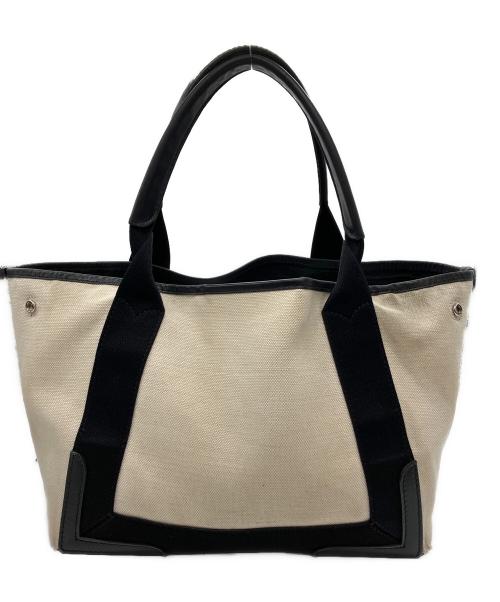 BALENCIAGA（バレンシアガ）BALENCIAGA (バレンシアガ) キャンバストートバッグ ホワイトの古着・服飾アイテム