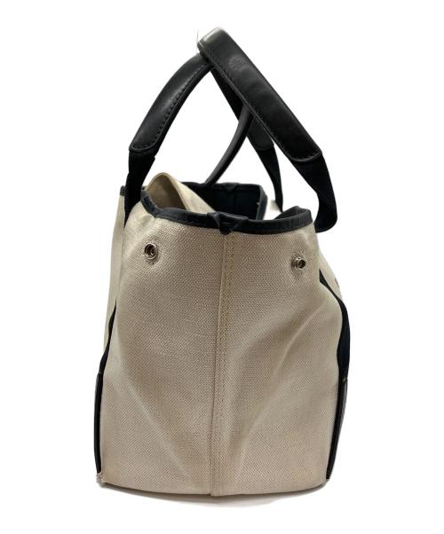 BALENCIAGA（バレンシアガ）BALENCIAGA (バレンシアガ) キャンバストートバッグ ホワイトの古着・服飾アイテム