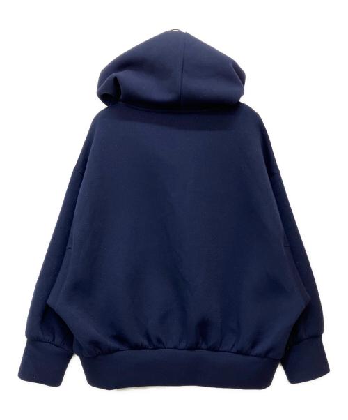 Snidel（スナイデル）Snidel (スナイデル) foxy illustrations (フォキシーイリュージョンズ) ボリュームパーカー ネイビー サイズ:Fの古着・服飾アイテム