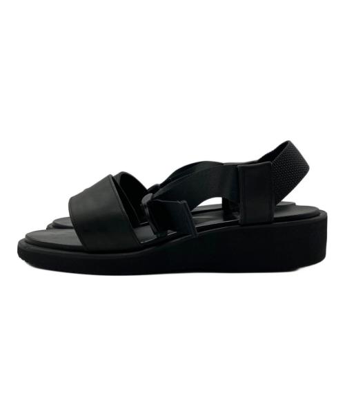 FOOTWORKS（フットワークス）FOOTWORKS (フットワークス) レザーサンダル ブラック サイズ:24の古着・服飾アイテム