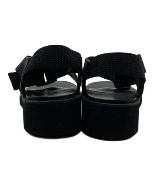 FOOTWORKS（フットワークス）FOOTWORKS (フットワークス) レザーサンダル ブラック サイズ:24の古着・服飾アイテム