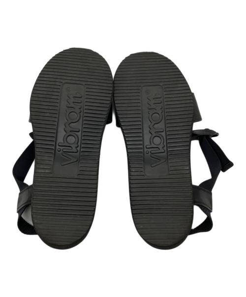 FOOTWORKS（フットワークス）FOOTWORKS (フットワークス) レザーサンダル ブラック サイズ:24の古着・服飾アイテム