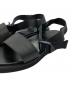 中古・古着 FOOTWORKS (フットワークス) レザーサンダル ブラック サイズ:24：10000円