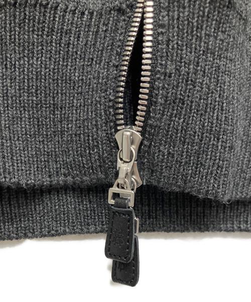 BATONER（バトナ―）BATONER (バトナ―) UNITED ARROWS (ユナイテッドアローズ) ドライバーズニット チャコールグレー サイズ:2の古着・服飾アイテム