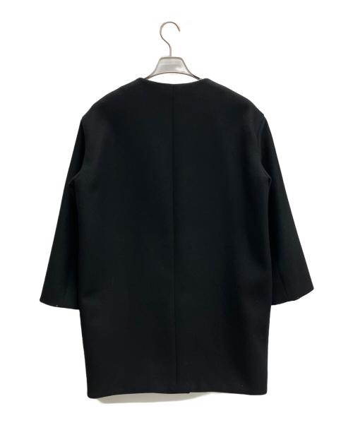 theory luxe（セオリーリュクス）theory luxe (セオリーリュクス) ノーカラーコクーンコート ブラック サイズ:38の古着・服飾アイテム