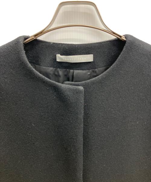 theory luxe（セオリーリュクス）theory luxe (セオリーリュクス) ノーカラーコクーンコート ブラック サイズ:38の古着・服飾アイテム