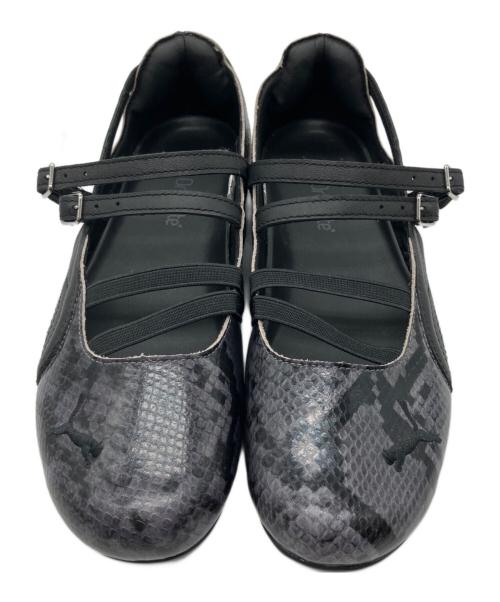 PUMA（プーマ）PUMA (プーマ) SPEEDCAT BALLET SNAKE WNS ブラック サイズ:CM 25の古着・服飾アイテム