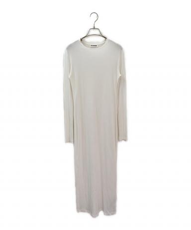 中古・古着通販】JIL SANDER (ジルサンダー) ウールニットミディドレス
