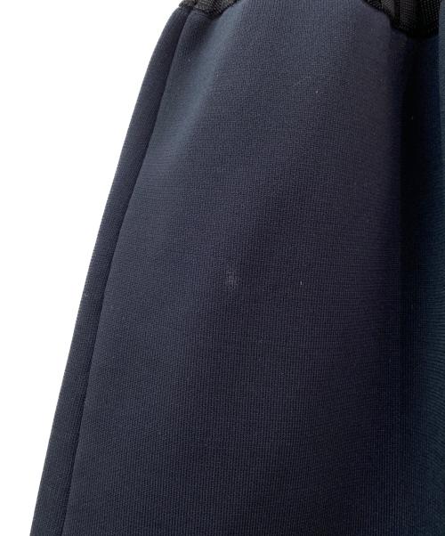 JIL SANDER（ジルサンダー）JIL SANDER (ジルサンダー) ビスコースニット ドッキングドレス ブラック サイズ:36の古着・服飾アイテム