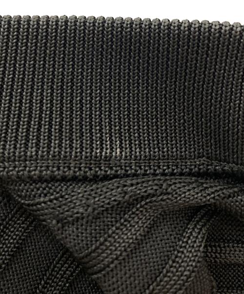 JIL SANDER（ジルサンダー）JIL SANDER (ジルサンダー) ビスコースニット ドッキングドレス ブラック サイズ:36の古着・服飾アイテム