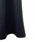 中古・古着 JIL SANDER (ジルサンダー) ビスコースニット ドッキングドレス ブラック サイズ:36：30000円