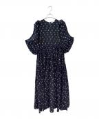 CECILIE BAHNSENセシリーバンセン）の古着「Macy Filcoupe」｜ブラック