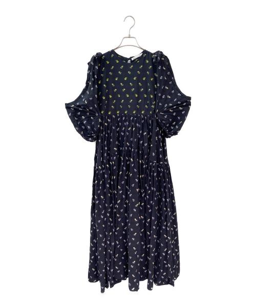 CECILIE BAHNSEN（セシリーバンセン）CECILIE BAHNSEN (セシリーバンセン) Macy Filcoupe ブラック サイズ:10の古着・服飾アイテム