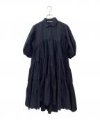 CECILIE BAHNSENセシリーバンセン）の古着「JADE DRESS」｜ブラック