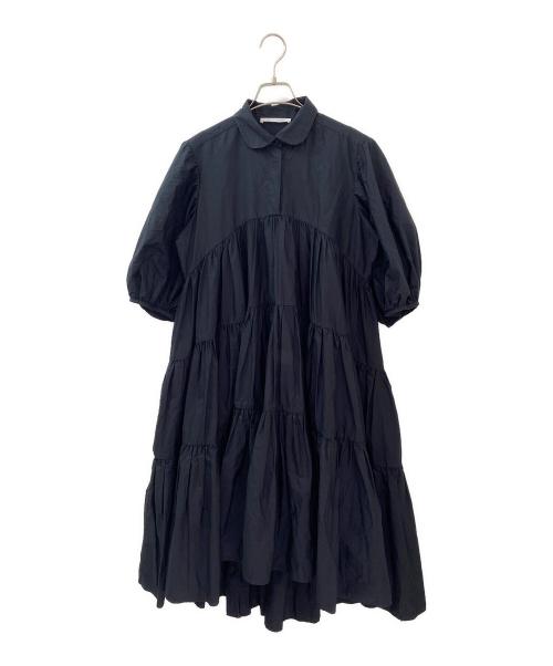 CECILIE BAHNSEN（セシリーバンセン）CECILIE BAHNSEN (セシリーバンセン) JADE DRESS ブラック サイズ:UK6の古着・服飾アイテム
