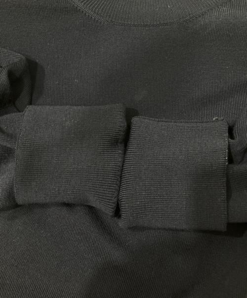 JIL SANDER（ジルサンダー）JIL SANDER (ジルサンダー) プリーツニットワンピース ネイビー サイズ:32の古着・服飾アイテム
