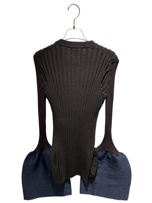 CELINE（セリーヌ）CELINE (セリーヌ) ニット ブラウン サイズ:Lの古着・服飾アイテム