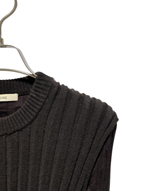 CELINE（セリーヌ）CELINE (セリーヌ) ニット ブラウン サイズ:Lの古着・服飾アイテム