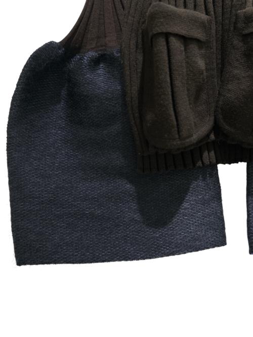CELINE（セリーヌ）CELINE (セリーヌ) ニット ブラウン サイズ:Lの古着・服飾アイテム