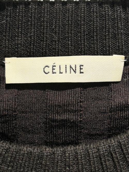 CELINE（セリーヌ）CELINE (セリーヌ) ニット ブラウン サイズ:Lの古着・服飾アイテム
