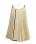 GUCCI (グッチ) Pleated Skirt Ladybug Long Ivory/プリーツラップスカート てんとう虫 /523510 ZLW01 アイボリー サイズ:44：40000円