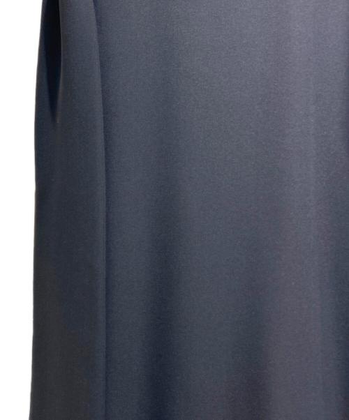 VALENTINO（ヴァレンティノ）VALENTINO (ヴァレンティノ) SCALLOP TRIM LAYERED DRESS/スカラップトリム レイヤードドレス/QB0AE3361MM ブラック×アイボリー サイズ:40の古着・服飾アイテム
