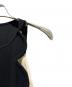 VALENTINO (ヴァレンティノ) SCALLOP TRIM LAYERED DRESS/スカラップトリム レイヤードドレス/QB0AE3361MM ブラック×アイボリー サイズ:40：80000円