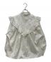 Chloe (クロエ) ハイネックカットワークブラウス ホワイト サイズ:38：10000円