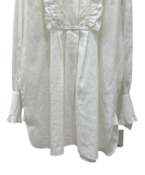 VALENTINO（ヴァレンティノ）VALENTINO (ヴァレンティノ) レースワンピース ホワイト サイズ:44の古着・服飾アイテム